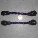 Vest Extender Double Spiral Black/Purple